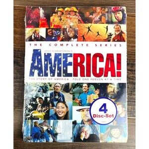 America - The Complete Series (DVD, 4-Disc Set) New Sealed